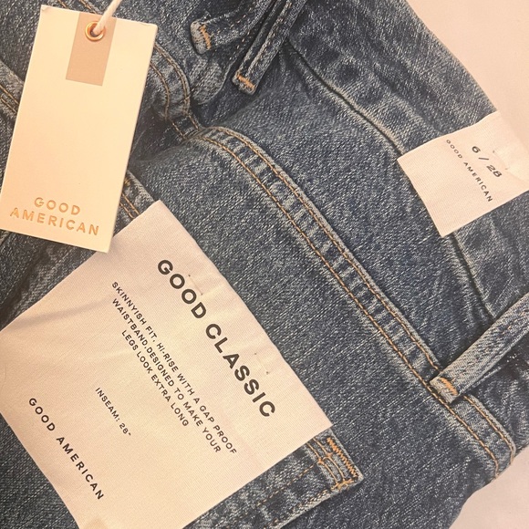 NWT Good American Good Classic Jeans! 👖 - Picture 2 of 2